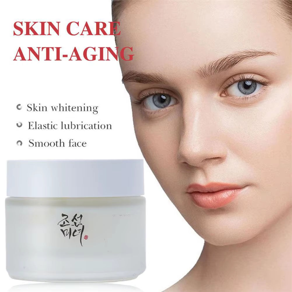 Korean Beauty Nutritional Moisture 50Ml Ginseng Rice Essence Face Cream Moisturizes and Smoothes Hydrating Skin Care