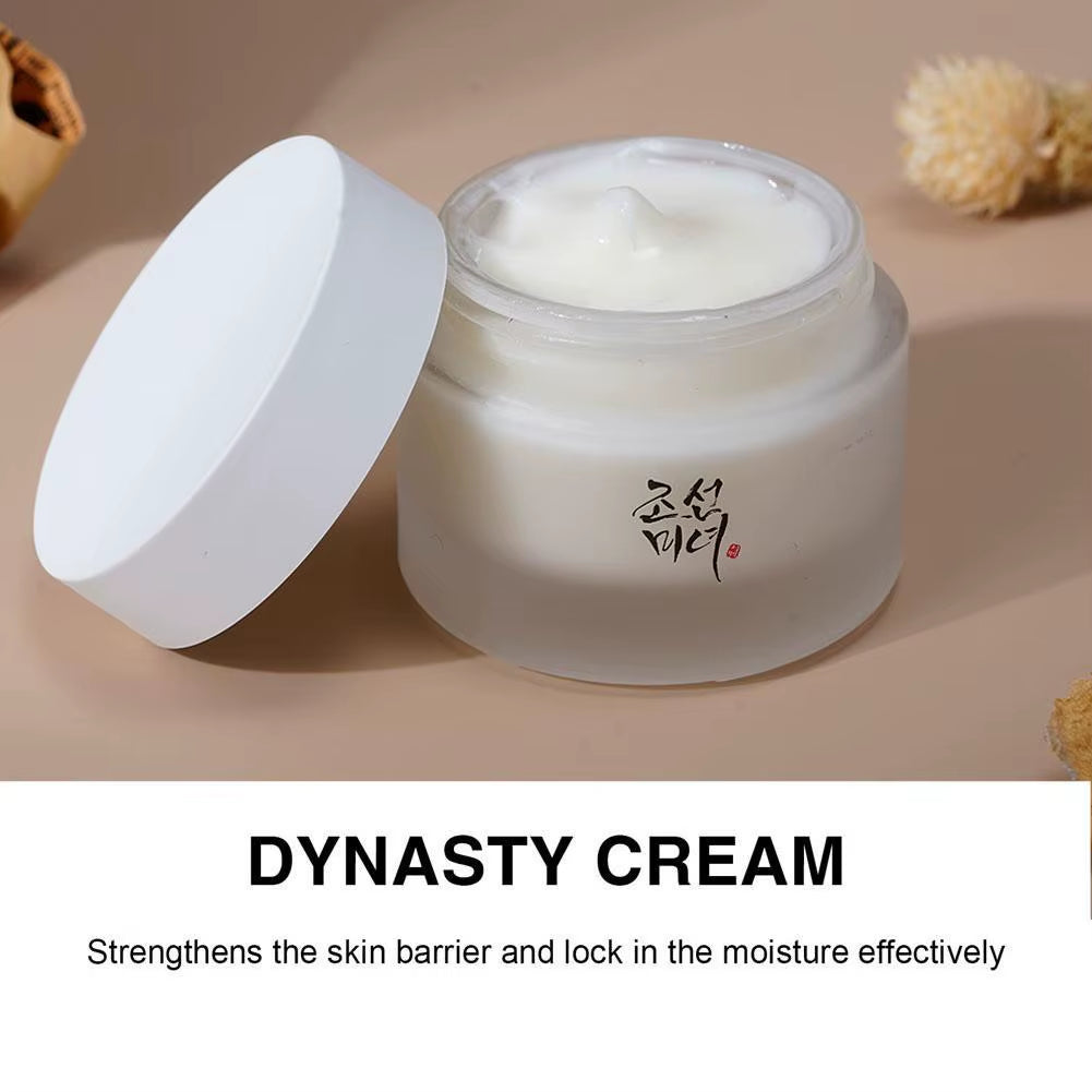 Korean Beauty Nutritional Moisture 50Ml Ginseng Rice Essence Face Cream Moisturizes and Smoothes Hydrating Skin Care