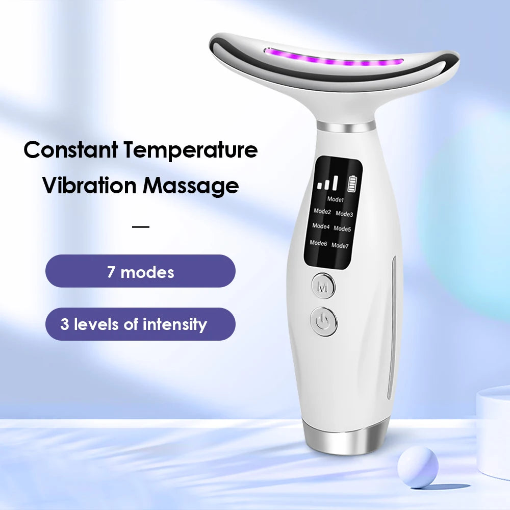 Neck Face Beauty Device Vibration Massage for Face 