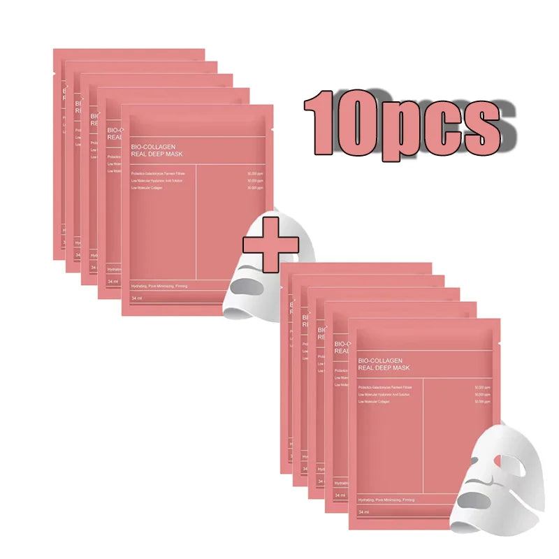 Bio Collagen Face Mask Shrink Pores 