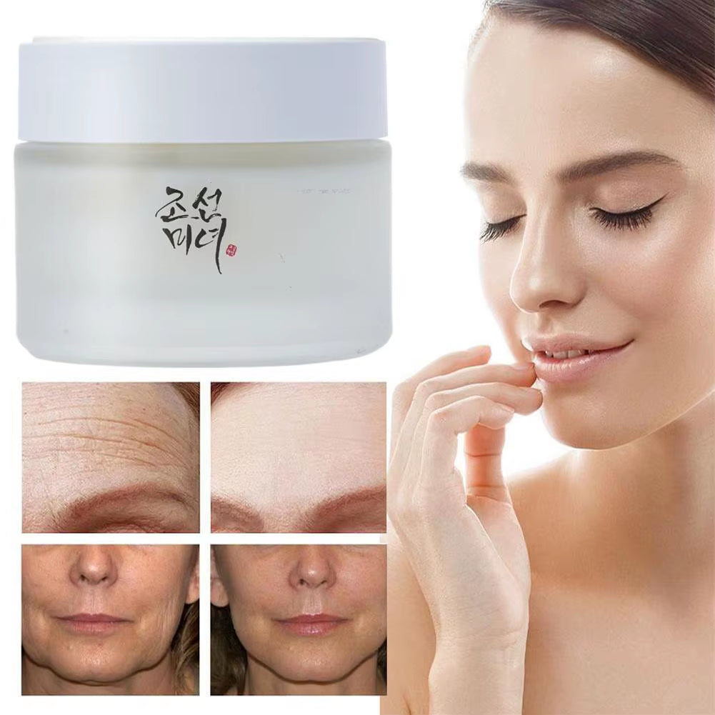 Korean Beauty Nutritional Moisture 50Ml Ginseng Rice Essence Face Cream Moisturizes and Smoothes Hydrating Skin Care