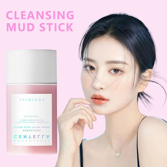 Centella Pink Salt Facial Cleansing Mud Stick 