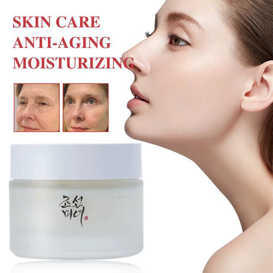 Korean Beauty Nutritional Moisture 50Ml Ginseng Rice Essence Face Cream Moisturizes and Smoothes Hydrating Skin Care